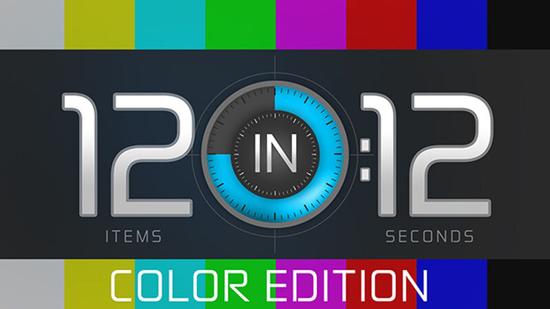 12 in 12: Color Edition